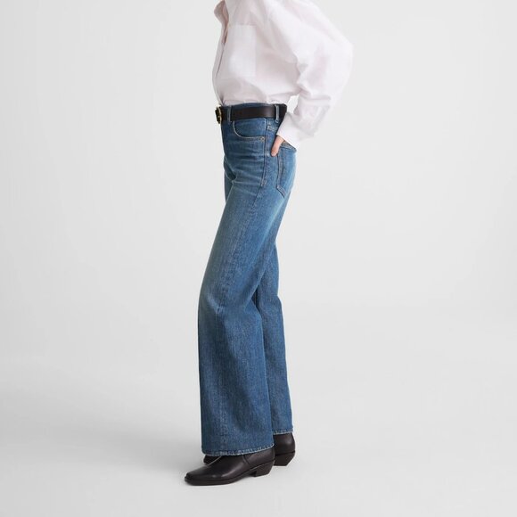 NWT Madewell The Perfect Vintage Wide-Leg Jean Comfort Stretch - Picture 3 of 8